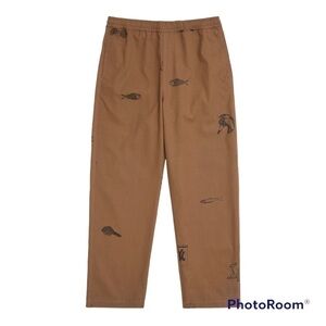 UNISEX Only NY City Life Canvas Chill Pants | Size Small | color Nutmeg